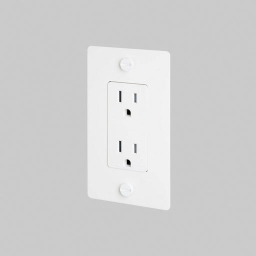 Duplex Outlet White