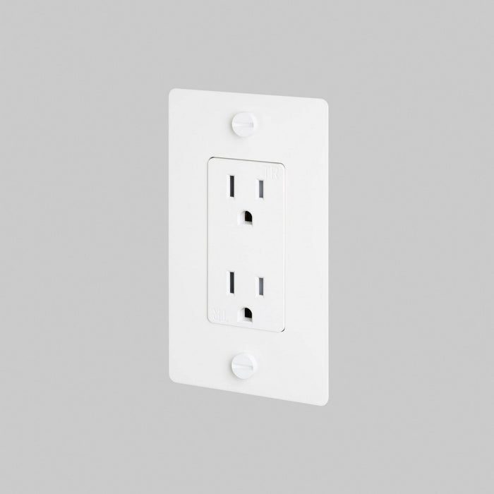 Buster + Punch - NSC-143810 - Duplex Outlet - White
