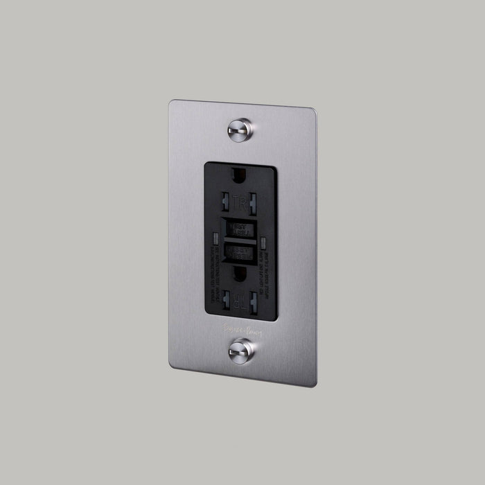 Buster + Punch - NSK-073507 - Duplex Outlet - Steel