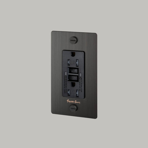 Duplex Outlet Smoked Bronze