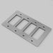Buster + Punch - NPL-073595 - Wall Plate - Steel