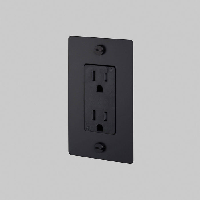 Buster + Punch - NSC-023807 - Duplex Outlet - Black