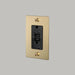 Buster + Punch - NSC-053802 - Duplex Outlet - Brass