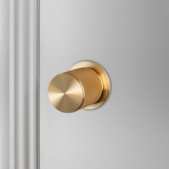 Buster + Punch - NDK-05509 - Fixed Door Knob - Brass