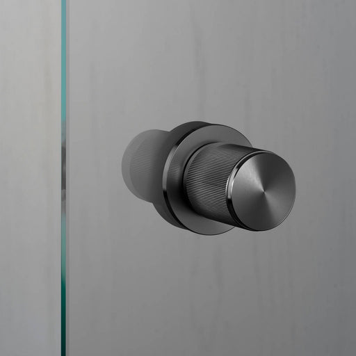 Fixed Door Knob Gun Metal