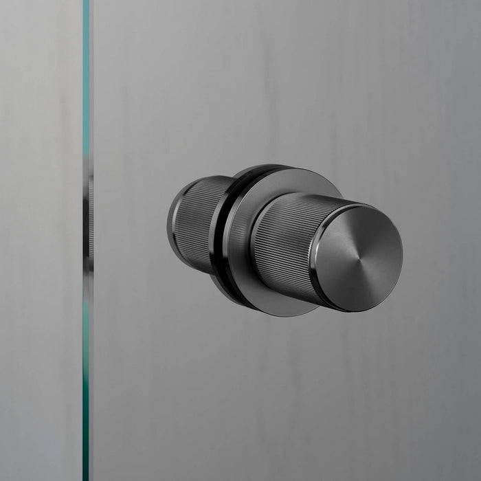 Buster + Punch - NDK-091075 - Fixed Door Knob - Gun Metal