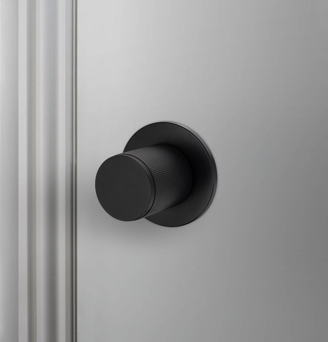 Buster + Punch - NDK-481072 - Fixed Door Knob - Welders Black