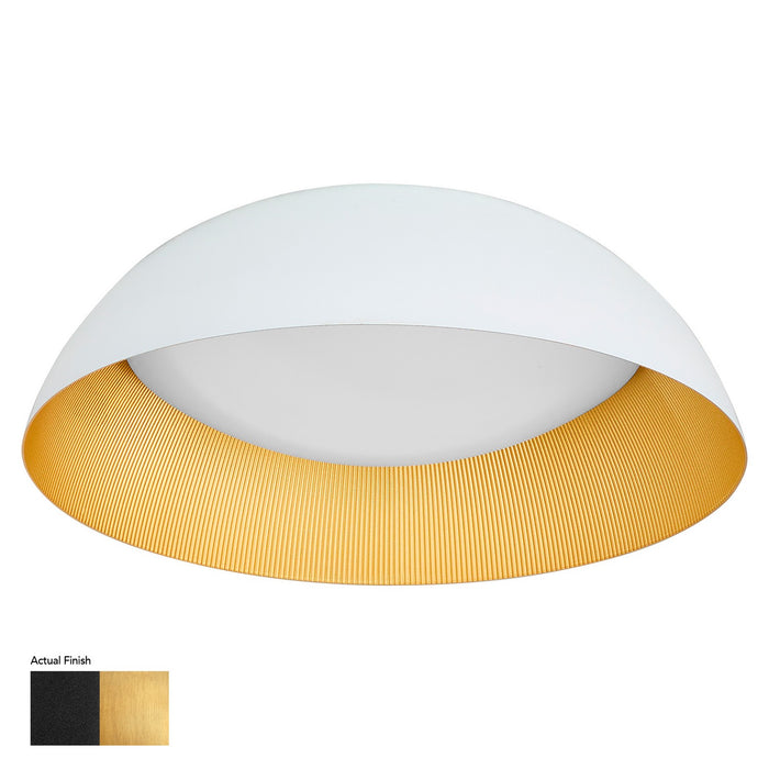 Oxygen - 3-206-1550 - LED Ceiling Mount - Lucci - Black / Industrial Brass