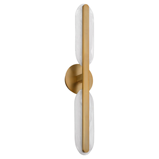 Avian LED Vanity Brushed Brass