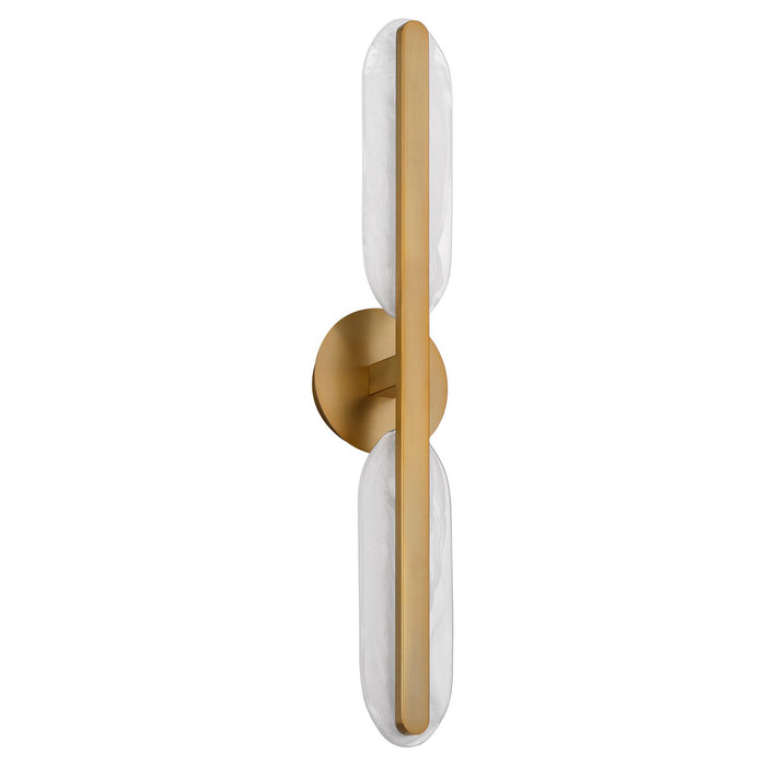 Oxygen - 3-5146-56 - LED Vanity - Avian - Brushed Brass