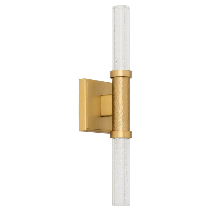 Oxygen - 3-580-40 - LED Wall Sconce - Monet - Aged Brass