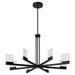 Quorum - 3-651-15 - LED Chandelier - Gamma - Black