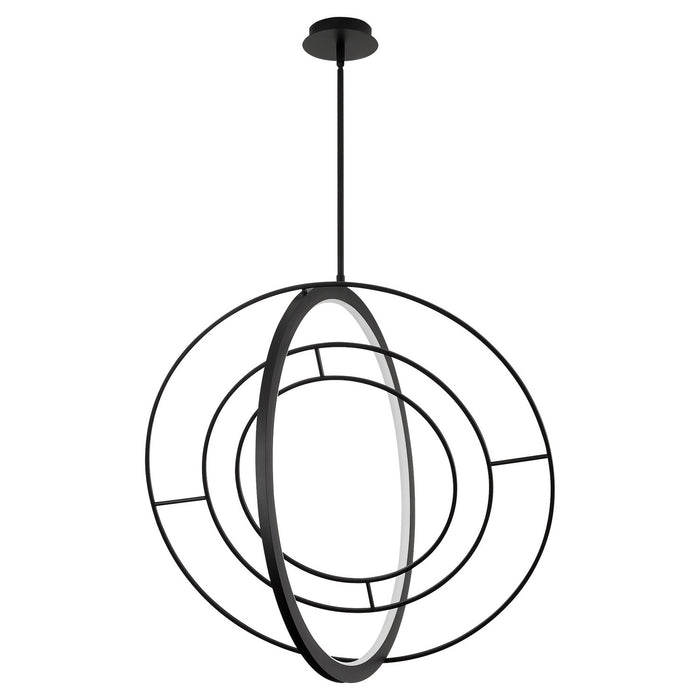 Oxygen - 3-658-15 - LED Pendant - Gallilei - Black