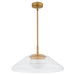 Quorum - 3-659-56 - LED Pendant - Eros - Brushed Brass