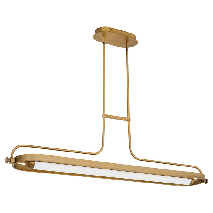 Quorum - 3-812-56 - LED Chandelier - Braem - Brushed Brass