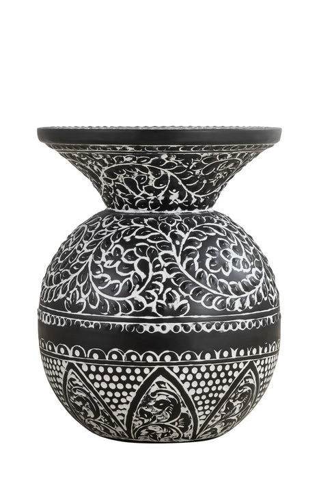 Canarm - 7521 - Side Table - Navi - Black With White Antique