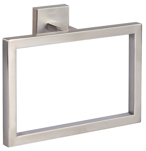 Bishop Towel Ring Brushed Nickel