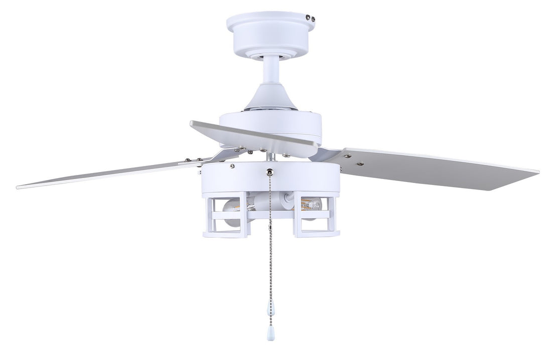 Canarm - CF42ATT3WH - 42" Ceiling Fan - Attley - White