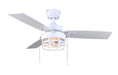 Canarm - CF42ATT3WH - 42"Ceiling Fan - Attley - White