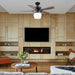 Canarm - CF42COL5BK - 42" Ceiling Fan - Colette - Matte Black