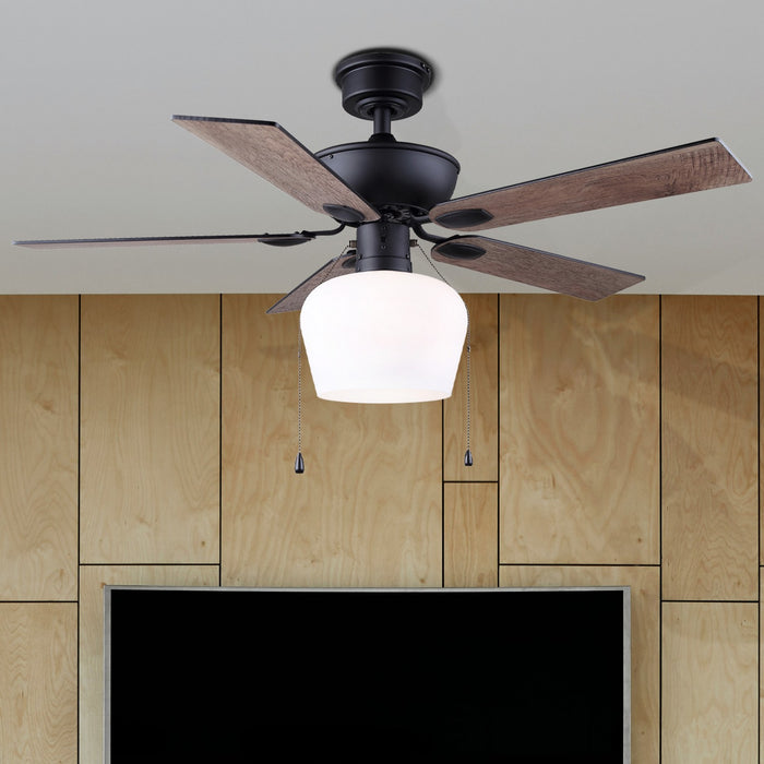 Canarm - CF42COL5BK - 42" Ceiling Fan - Colette - Matte Black