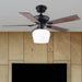 Canarm - CF42COL5BK - 42" Ceiling Fan - Colette - Matte Black