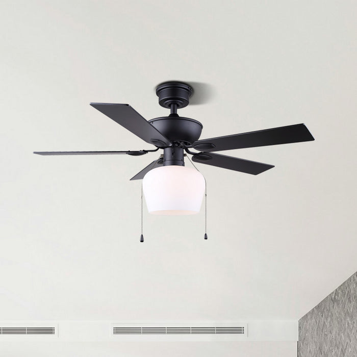 Canarm - CF42COL5BK - 42" Ceiling Fan - Colette - Matte Black