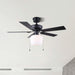 Canarm - CF42COL5BK - 42" Ceiling Fan - Colette - Matte Black