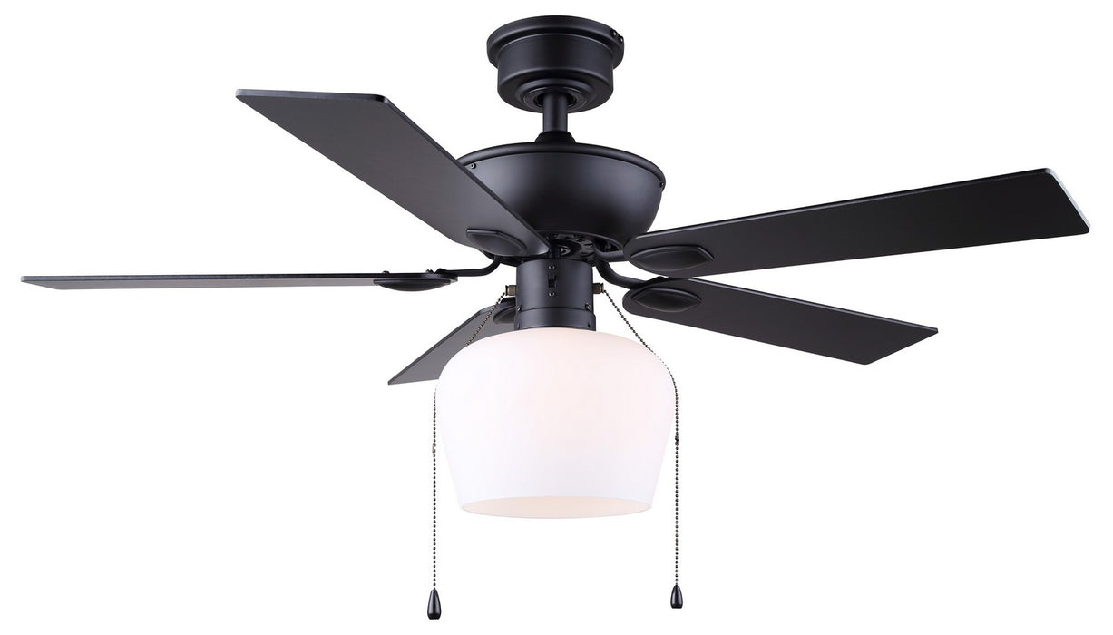 Canarm - CF42COL5BK - 42"Ceiling Fan - Colette - Matte Black