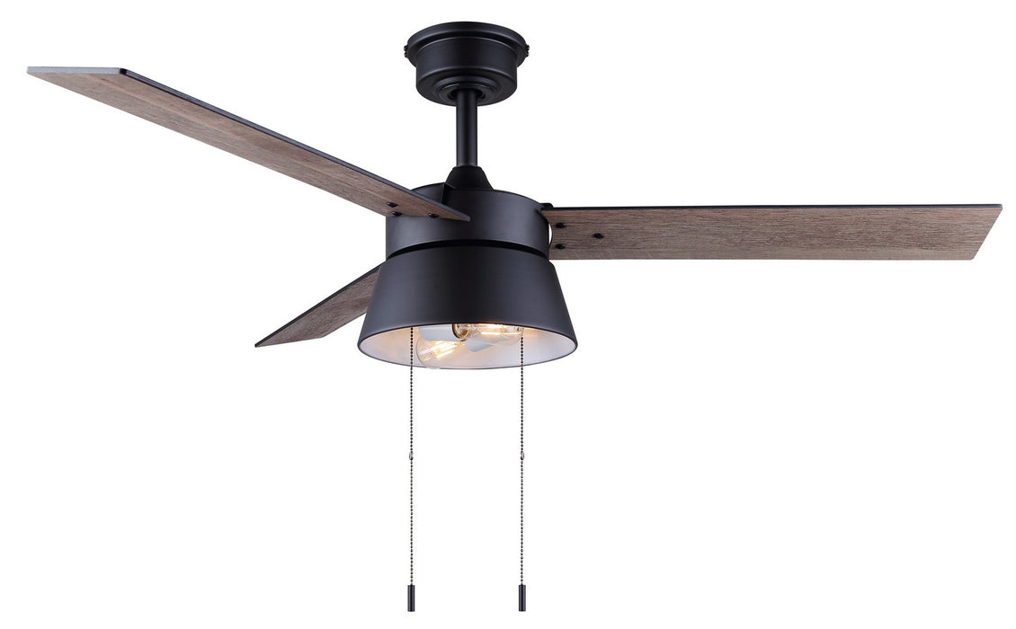 Canarm - CF48KAD3BK - 48" Ceiling Fan - Kade - Matte Black