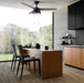 Canarm - CF48KAD3BK - 48" Ceiling Fan - Kade - Matte Black
