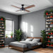 Canarm - CF52JUD4BK - 52" Ceiling Fan - Judson - Matte Black