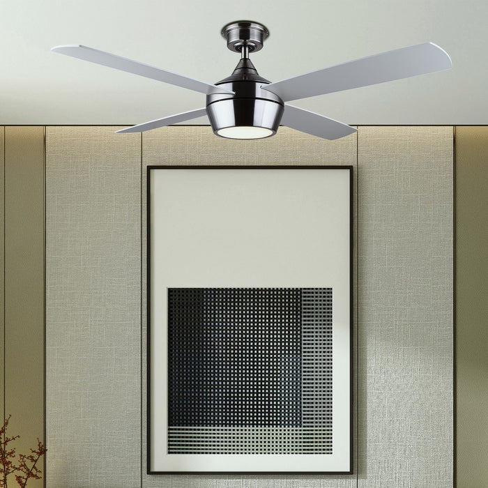 Canarm - CF52JUD4BN - 52" Ceiling Fan - Judson - Brushed Nickel