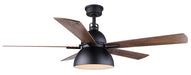 Canarm - CF52LYR5BK - 52"Ceiling Fan - Lyric - Matte Black