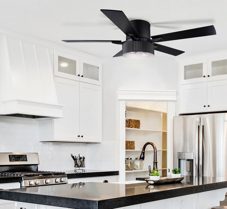 Canarm - CF52REX5BK - 52" Ceiling Fan - Rexton - Matte Black