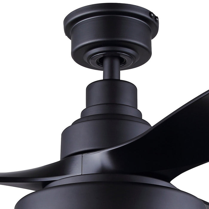 Canarm - CF52ROM3BK - 52" Ceiling Fan - Roman - Matte Black