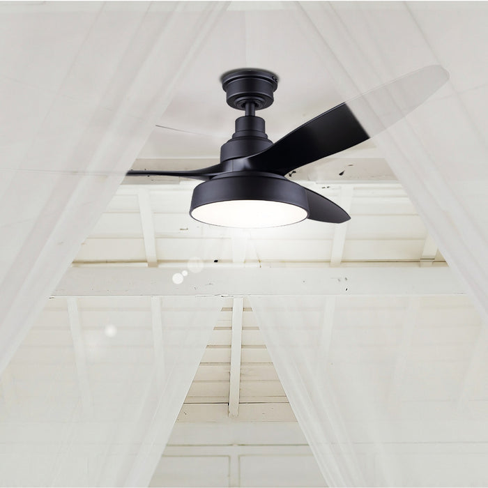 Canarm - CF52ROM3BK - 52" Ceiling Fan - Roman - Matte Black