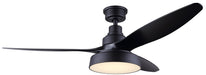 Canarm - CF52ROM3BK - 52"Ceiling Fan - Roman - Matte Black
