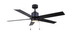 Canarm - CF52ROM5BK-ES - 52"Ceiling Fan - Romy - Matte Black