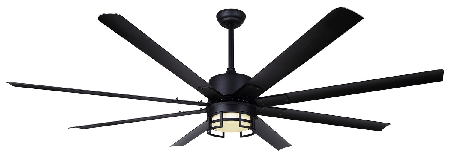 Canarm - CP72EZR8BK-W - 72"Ceiling Fan - Ezra - Black