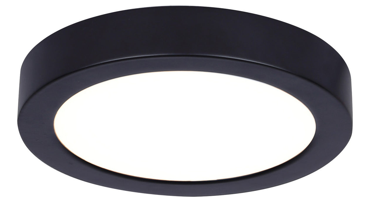 Canarm - DL-5F-10S-BK-C - LED Disc Light - Black With Pvc Lens