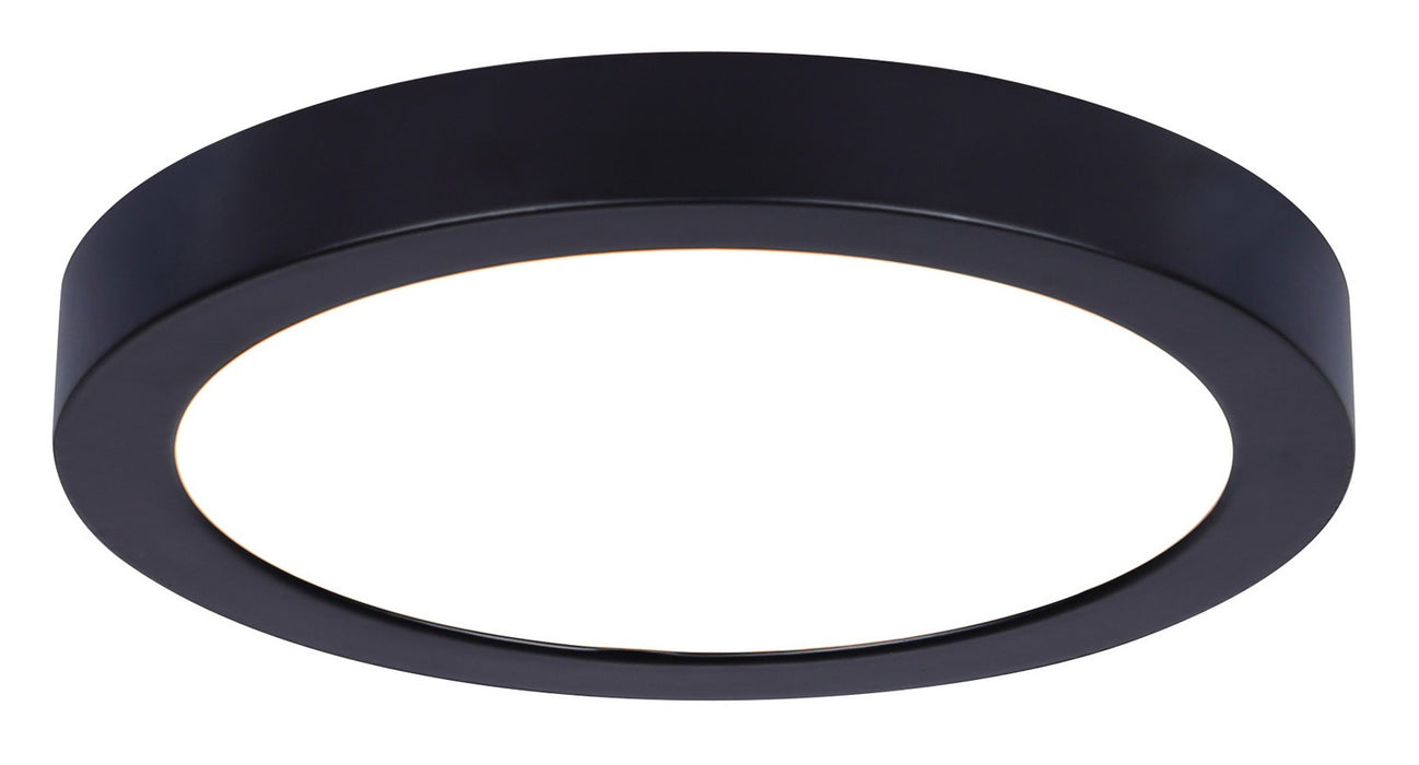 Canarm - DL-7F-15S-BK-C - LED Disc Light - Black With Pvc Lens