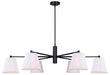 Canarm - ICH1201A06BK - Six Light Chandelier - Aspen - Black