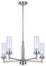Canarm - ICH1205A05BN - Five Light Pendant - Benson - Brushed Nickel