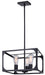 Canarm - ICH2180B03BK14 - Three Light Chandelier - Zelie - Black
