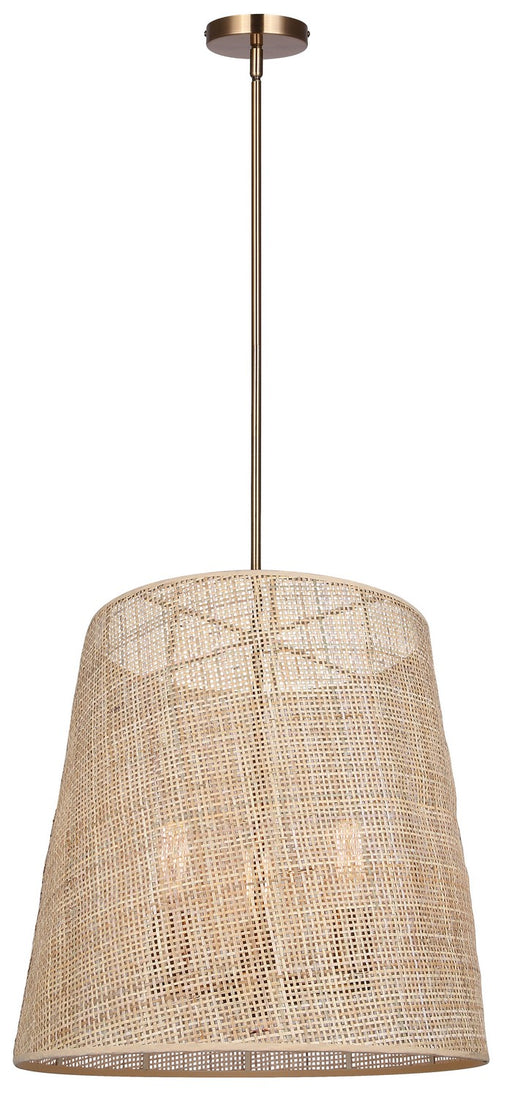 Canarm - ICH2207B03GD18 - Three Light Chandelier - Mia - Black