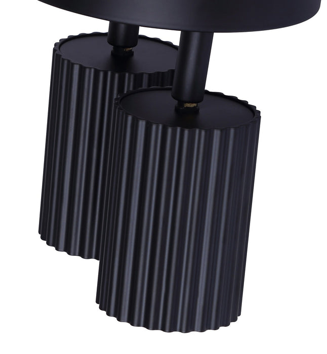 Canarm - ICW1119A02BK10 - Two Light Track Lighting - Rexton - Black