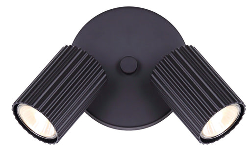 Rexton Two Light Track Lighting Black
