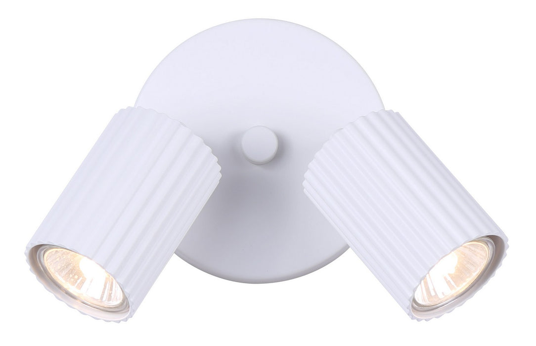 Canarm - ICW1119A02WH10 - Two Light Track Lighting - Rexton - White