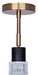 Canarm - ICW1161A01BKG10 - One Light Track Lighting - Elsee - Black/Gold